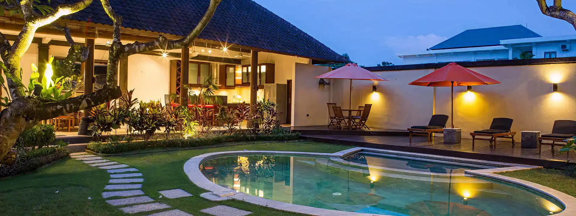 luxury swimming pool